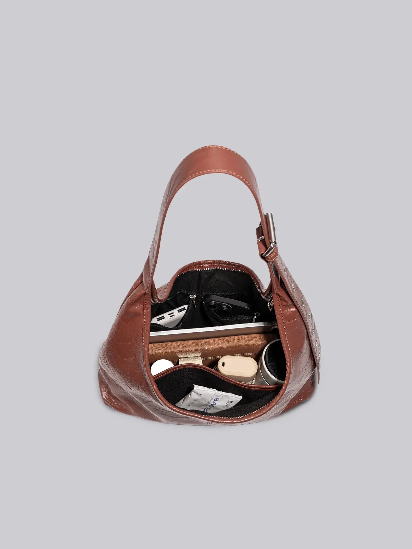 Crossbody Scarlett Distressed Leather Tote